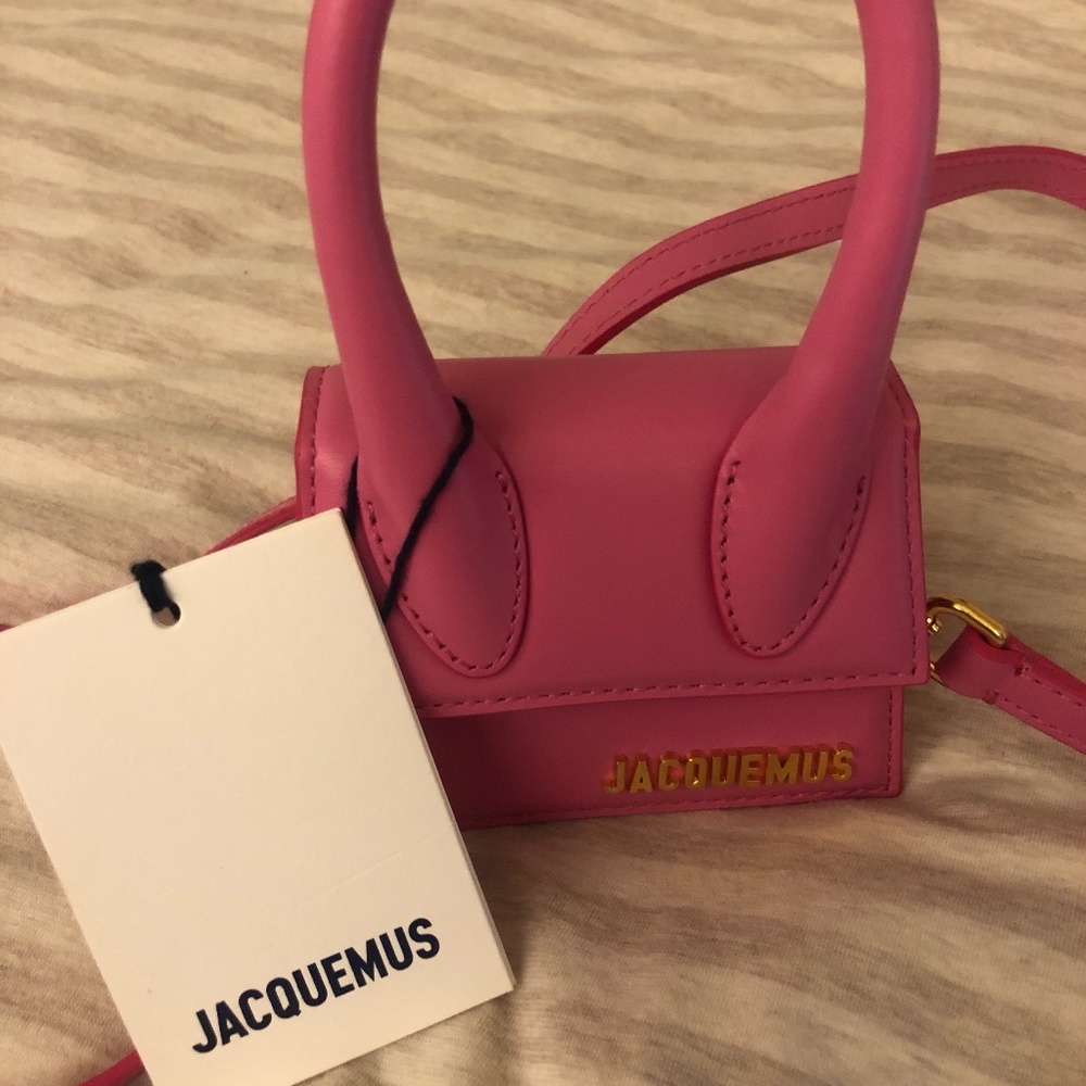 RARE pink JACQUEMUS Le Chiquito Bag - 100% authentic - BRAND NEW